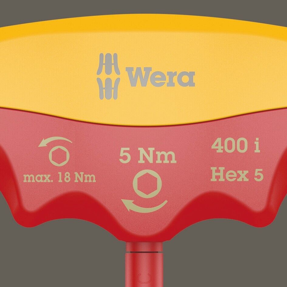 Wera 400 VDE i Hex Insulated Torque Indicator 05004981001