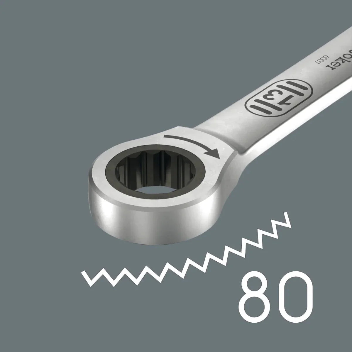 Wera 6007 Joker 11 Set 1 | 11-Piece Ratcheting Combination Spanner Set (Long Design)
