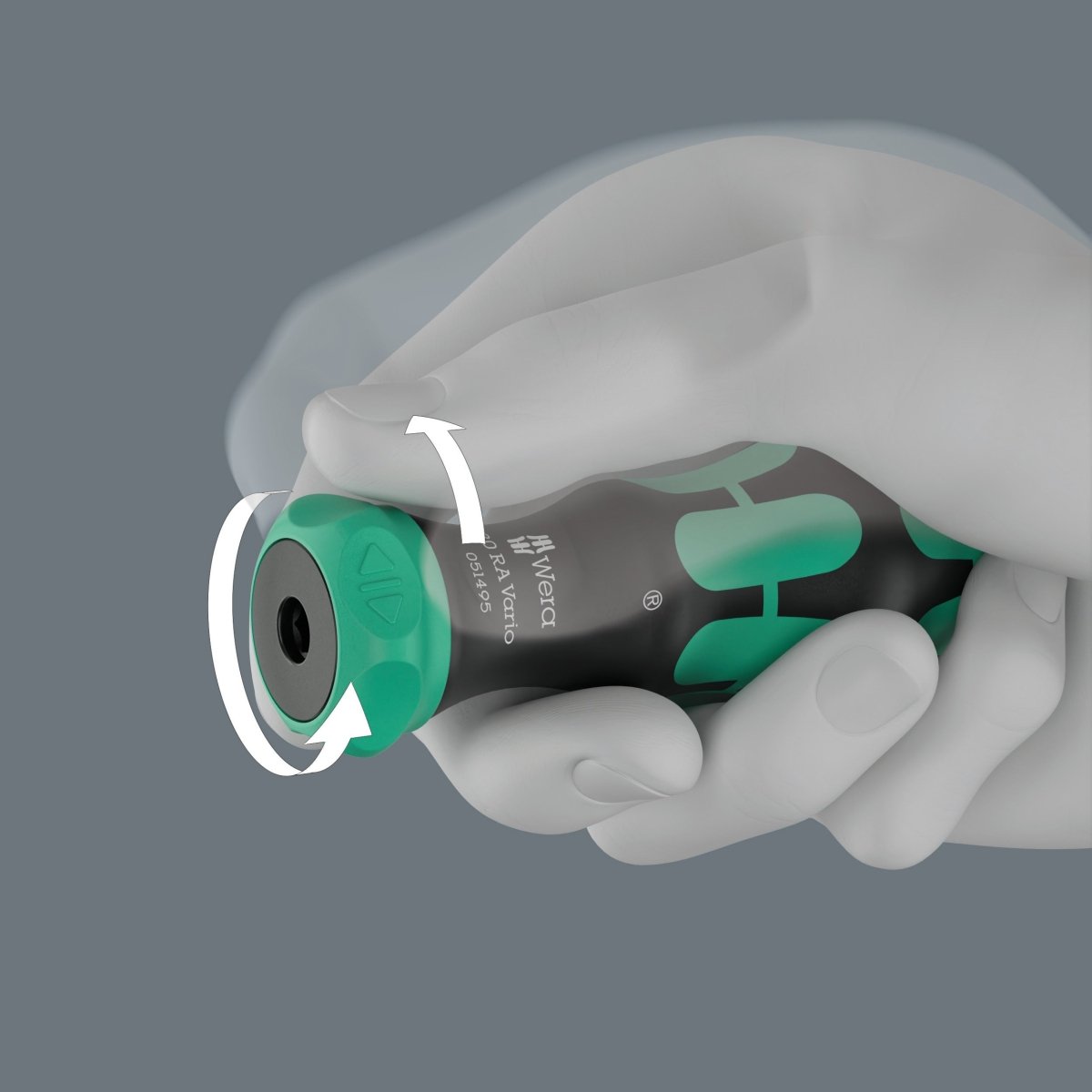 Wera 80 RA Vario Blade Holding Ratcheting Screwdriver 05051495001