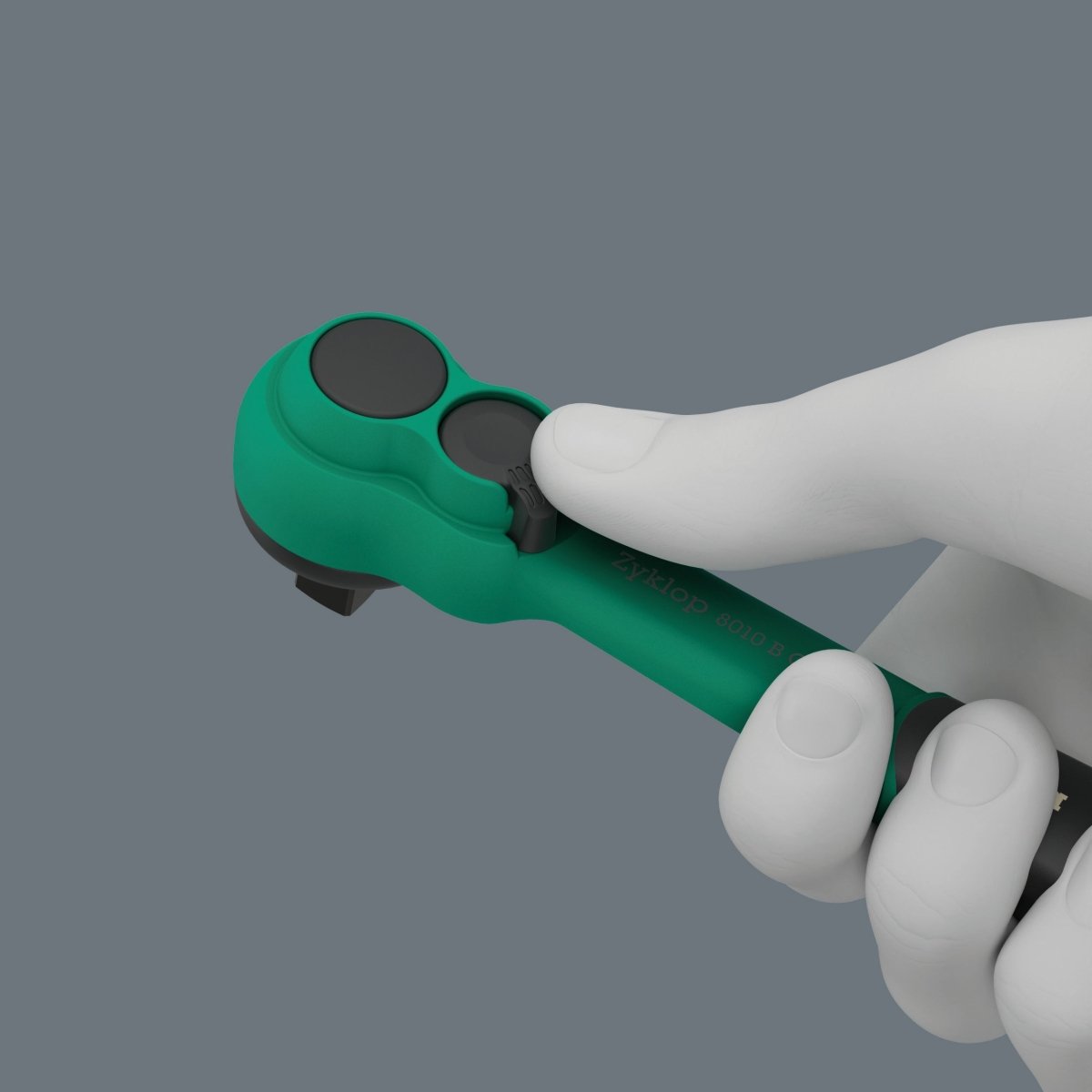 Wera 8010 B Zyklop Comfort Ratchet Wrench 3/8" Drive 05005540001