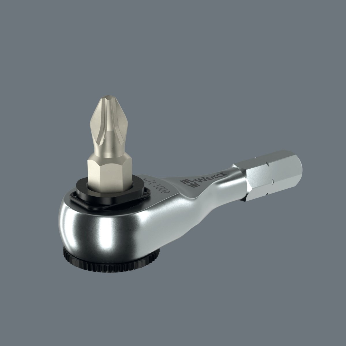 Wera 8011 Zyklop Mini 4 Socket Wrench 1/4" Drive 05003662001