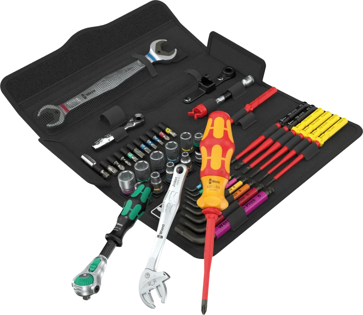Wera Kraftform Kompakt W 11 Maintenance Kit (45 Pieces) – 05340006001