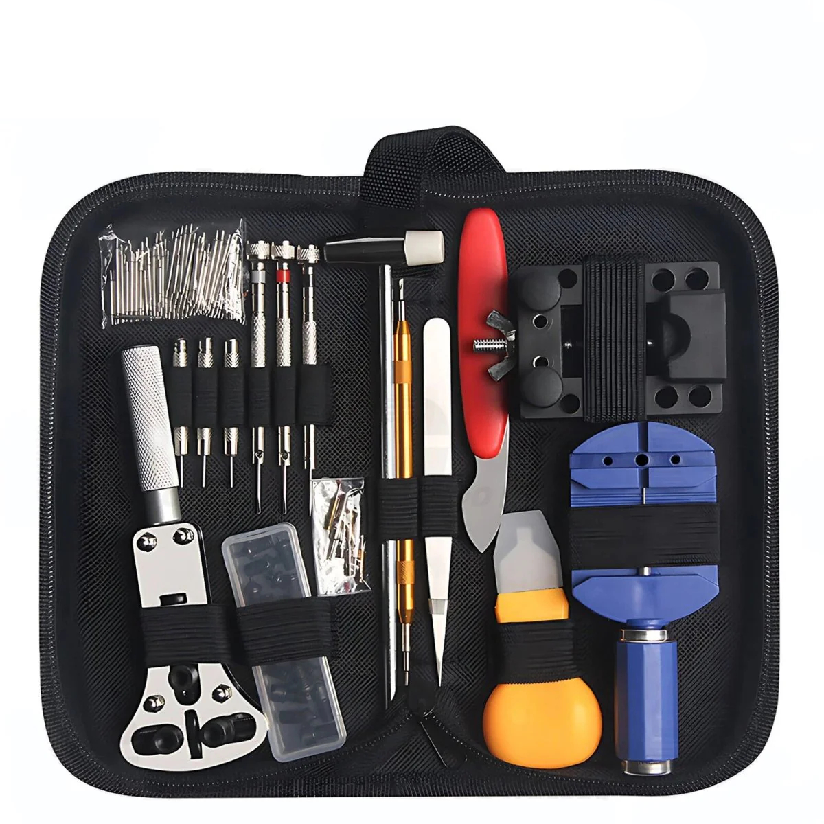 147 PCS Watch Repair Kit Watchmaker Back Case Remover Opener Link Pin Spring Bar