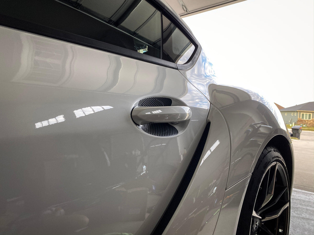 3D Carbon Door Cup Protectors - 2020+ Supra