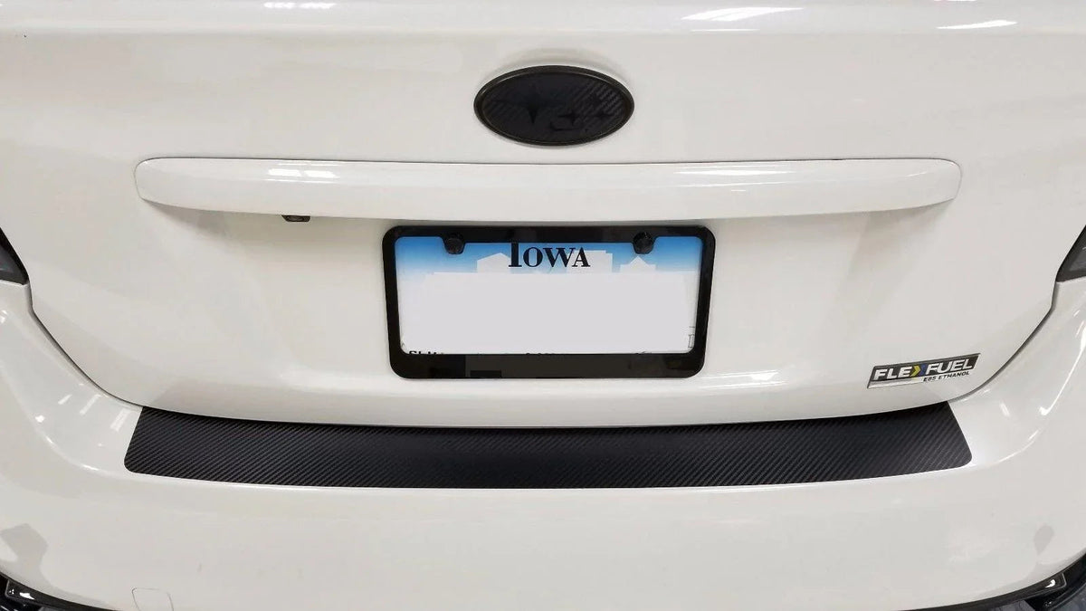 3D Carbon Fiber Rear Bumper Overlay - 2015-2020 WRX / STI