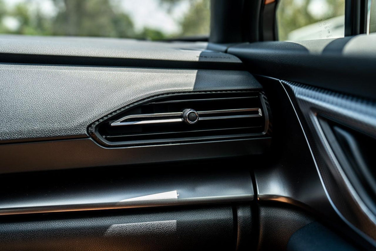 3D Carbon Outer AC Vent Overlays fits 2022+ Subaru WRX