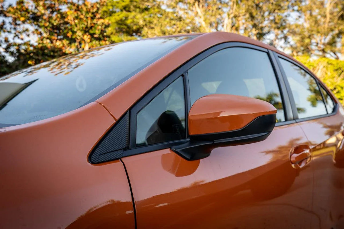 3D Carbon Quarter Window Trim Overlay - 2022+ Subaru WRX