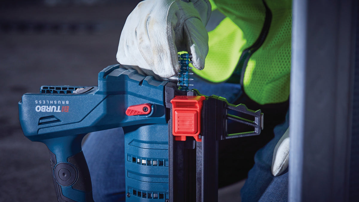 BOSCH GNB18V-12K14 PROFACTOR™ 18V Concrete Nailer Kit with (1) CORE18V® 8 Ah High Performance Battery