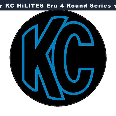 KC HiLITES Era 4 ROUND Series Light Cover Overlays - Universal
