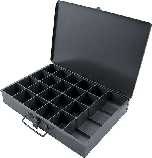 Metal Storage Case 21 Comp 9.5x13.5x2 - ALL14365