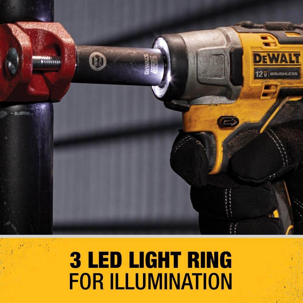 DEWALT DCF902F2 XTREME 12V MAX* Impact Wrench, Cordless Kit, 3/8-Inch