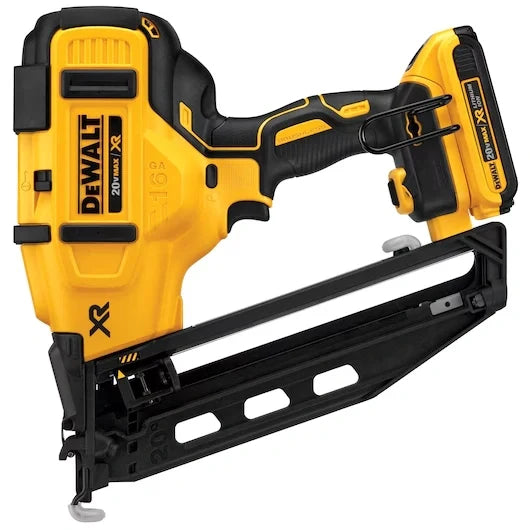 DEWALT DCN660D1 20V MAX* XR® 16 GA Angled Finish Nailer - Kit
