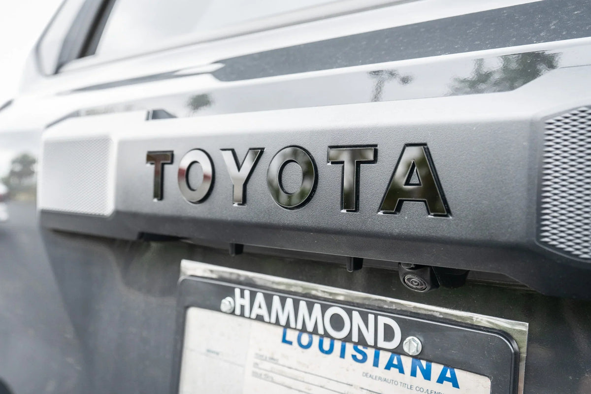 TOYOTA Rear Hatch Liftgate Acrylic Emblem Inlays - 2025+ 4Runner