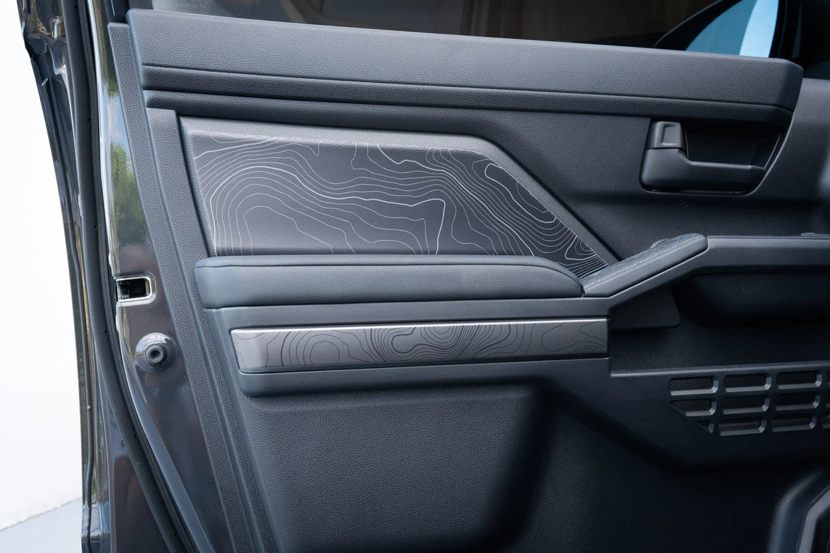 Door Topographic Map Overlays - *2025+ 4Runner