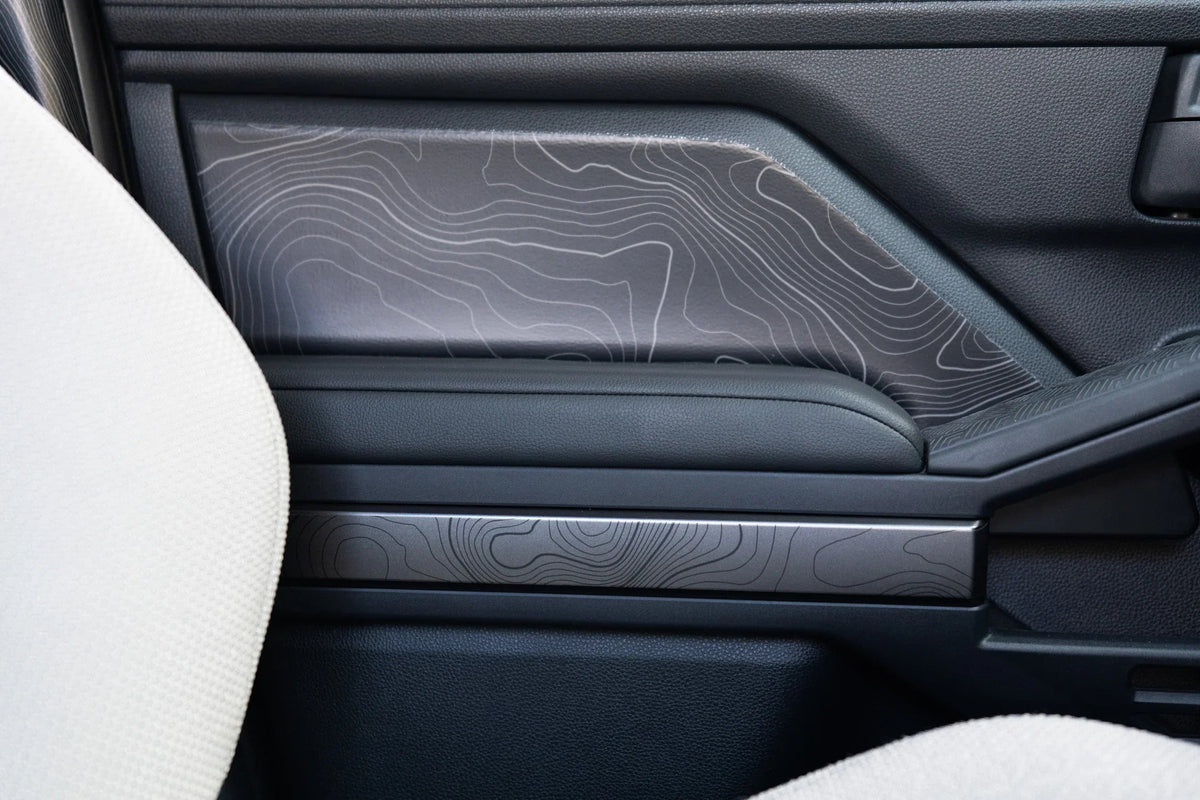 Door Topographic Map Overlays - *2025+ 4Runner