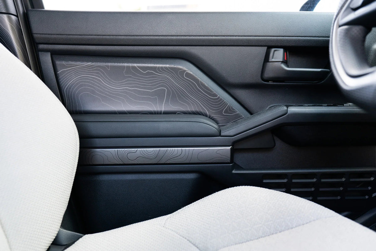 Door Topographic Map Overlays - *2025+ 4Runner