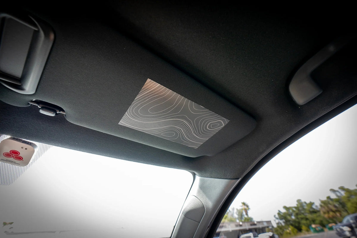 Sun Visor Airbag Label Overlays - 2025+ 4Runner