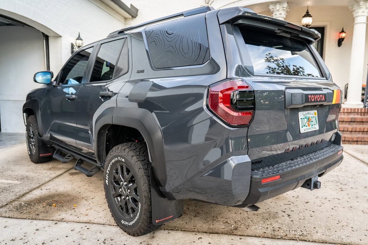 Topographic Rear Window Overlay V2 - 2025+ 4Runner