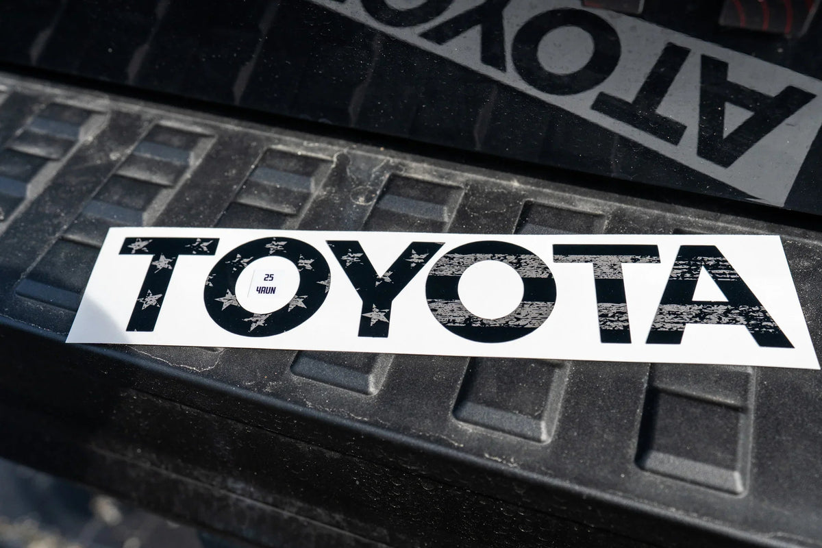 TOYOTA Freedom Series Rear Hatch Liftgate Emblem Inlays - 2025+ 4Runner