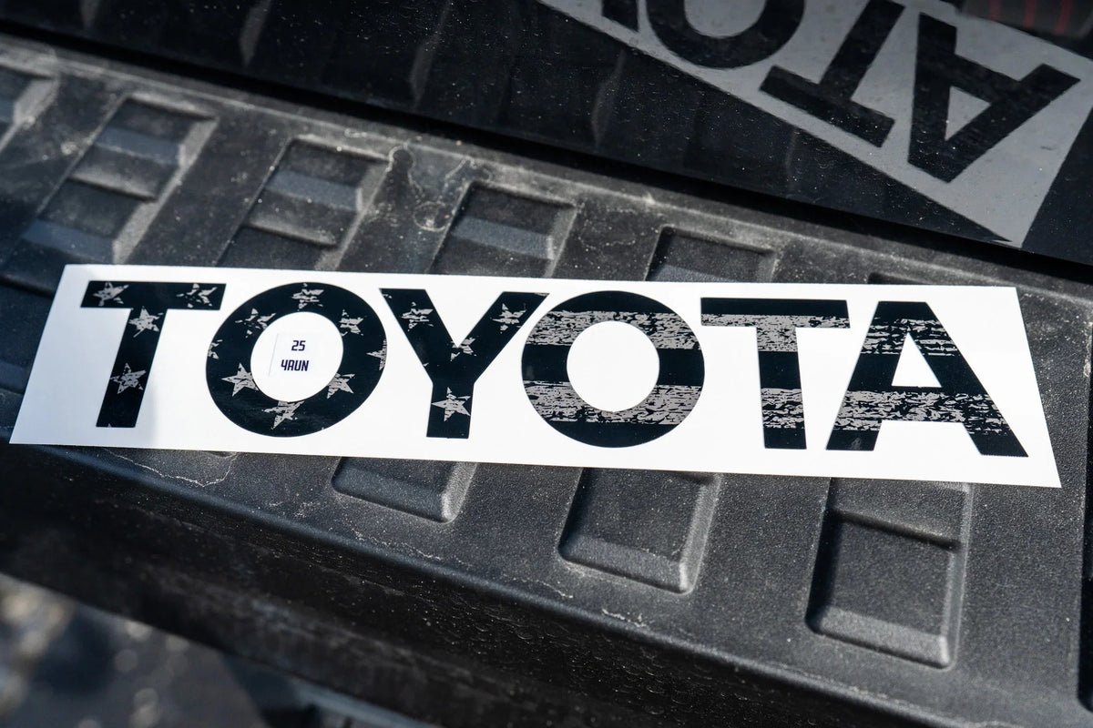 TOYOTA Freedom Series Rear Hatch Liftgate Emblem Inlays - 2025+ 4Runner