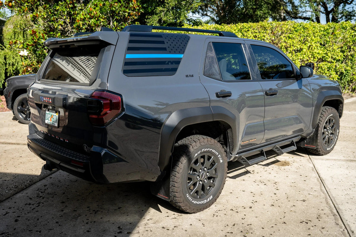 American Flag Rear Window Overlays - 2025+ 4Runner