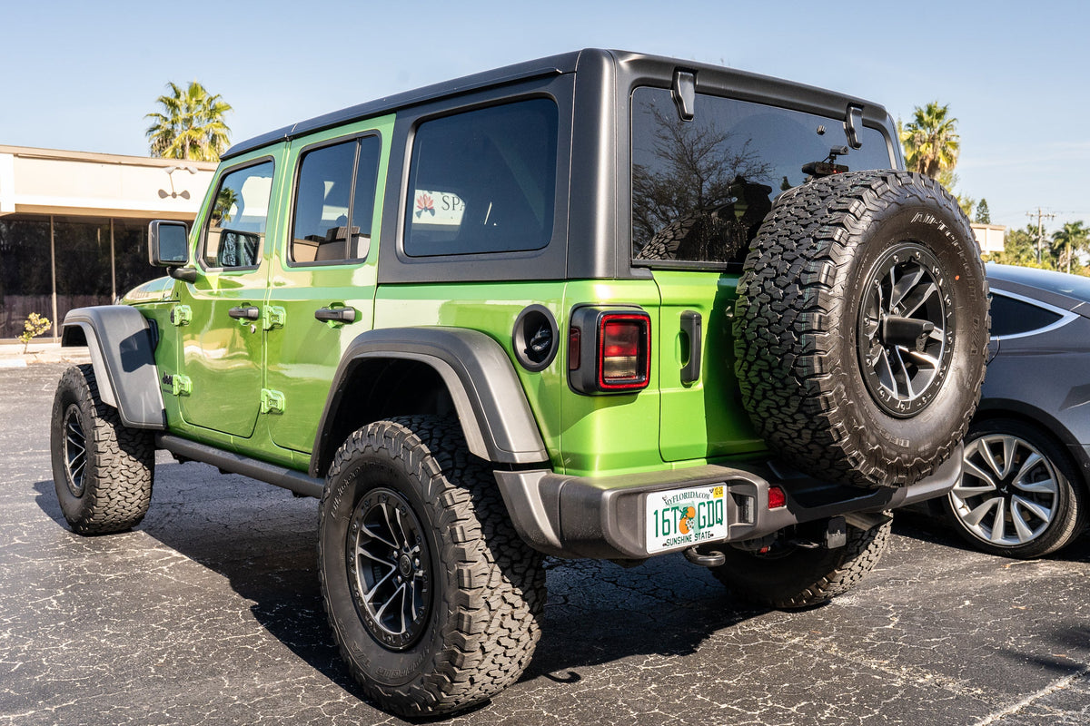 Halogen Tail Light Overlays - 2018+ Wrangler JL