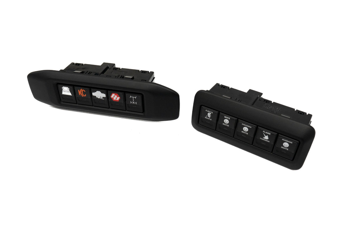 Auxiliary Switch Labels (Upfitter) - 2019+ GM and Chevy Vehicles