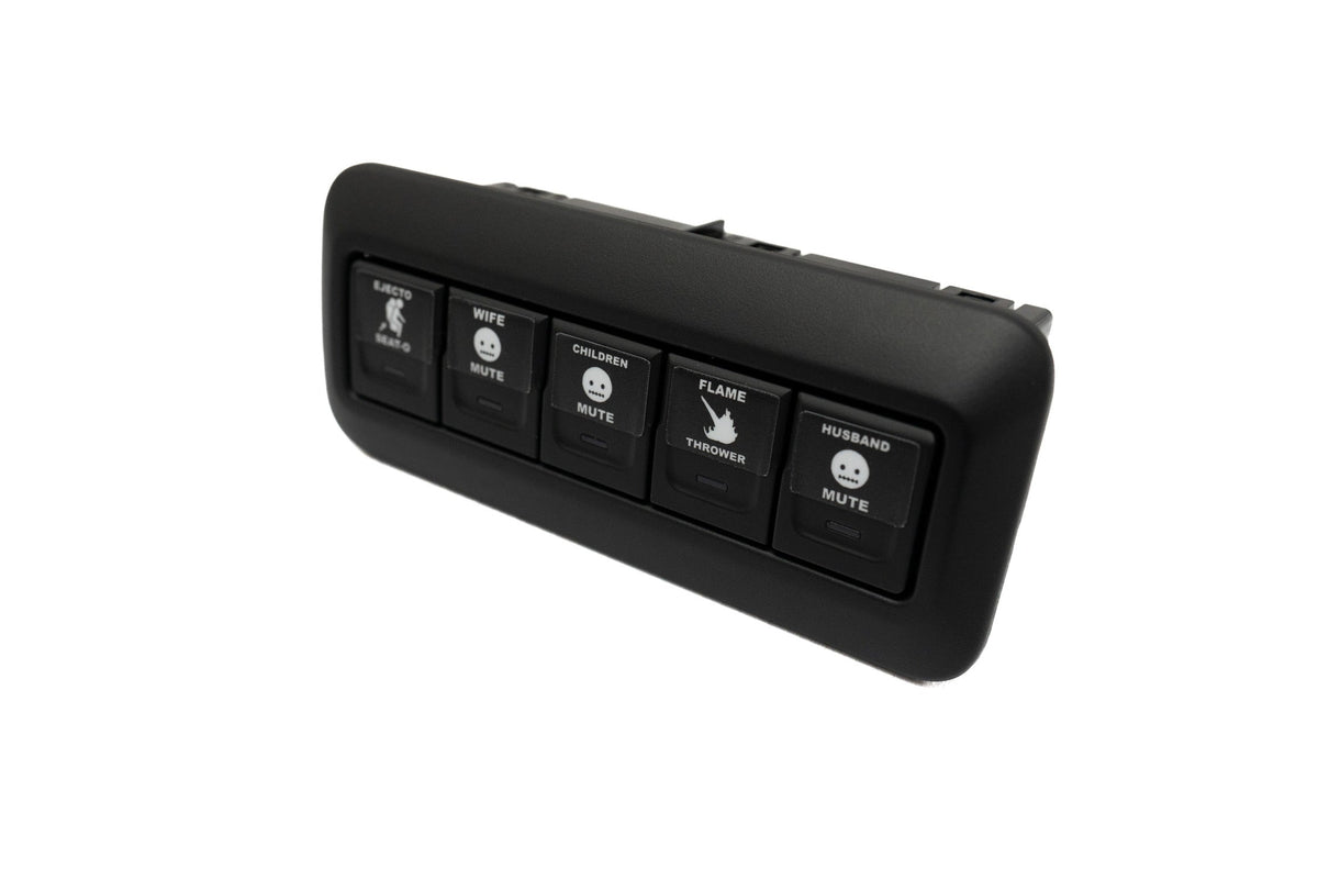 Auxiliary Switch Labels (Upfitter) - 2019+ GM and Chevy Vehicles