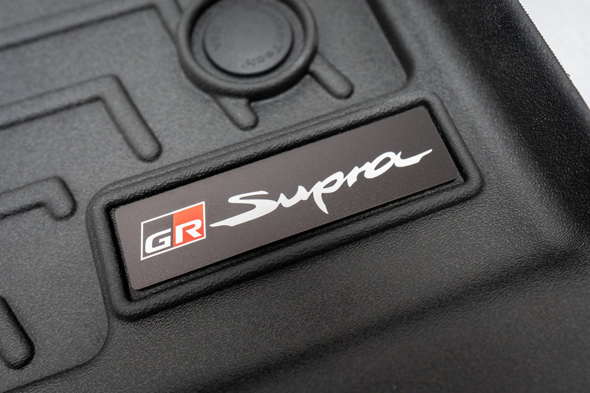 GR Supra Emblem Inserts for Weathertech Floor Mats (Single) - 2020+ Supra