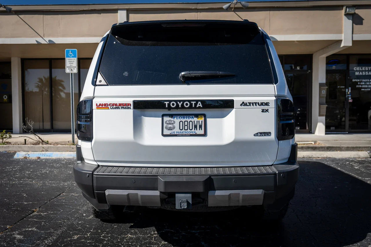 "ZX" LC 250 Acrylic Laser Series Tailgate Badge - 2024+ Land Cruiser