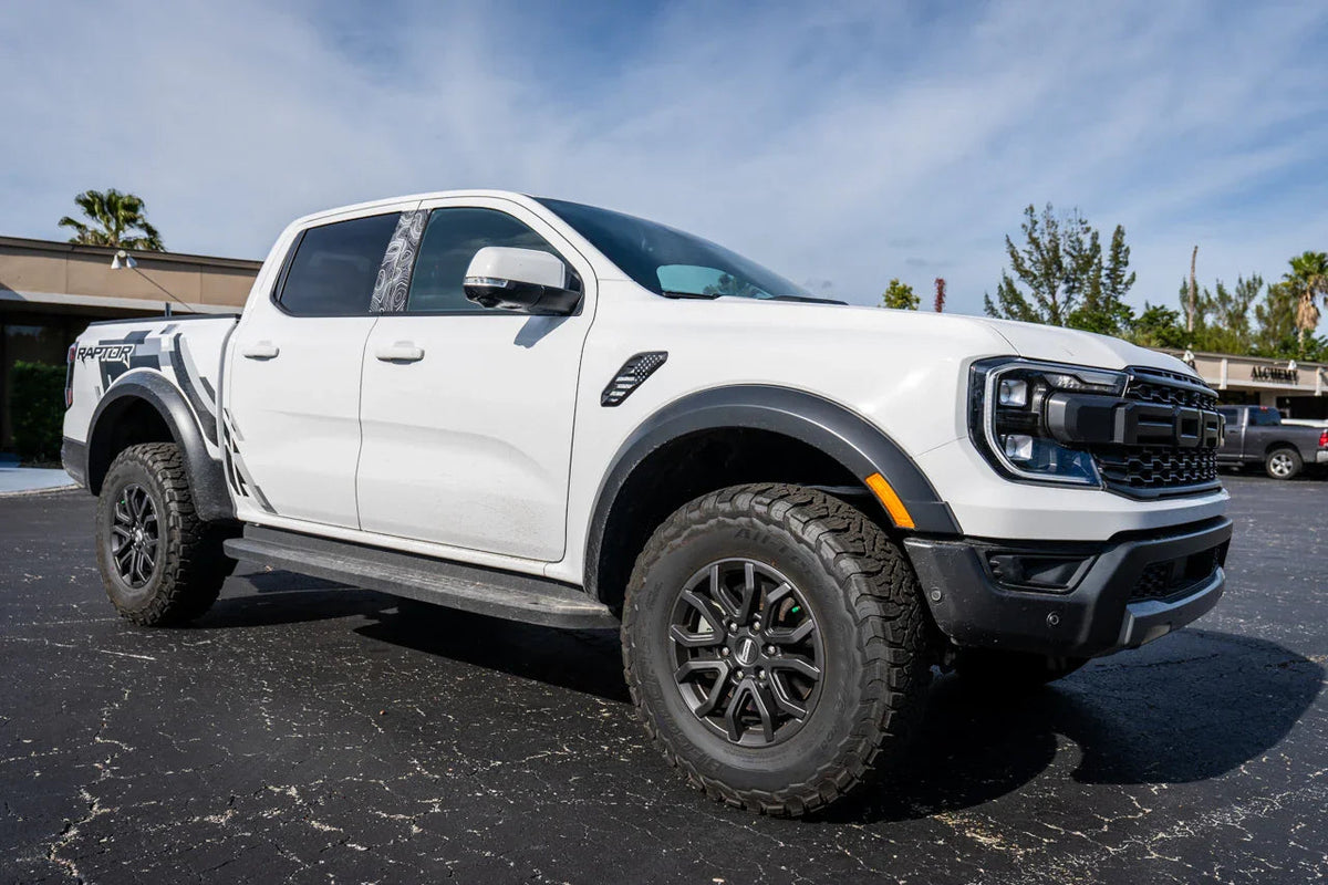 American Flag Fender Vent Overlays - 2024+ Ranger Raptor
