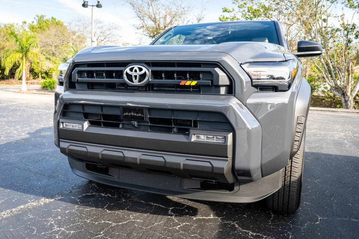 StickerFab Tri Color TRD Style Grille Emblem Version 2- 2024+ Tacoma / 2025+ 4Runner