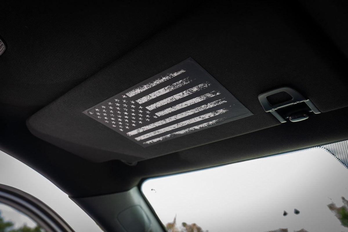 Sun Visor Airbag Label Overlays - 2025+ 4Runner