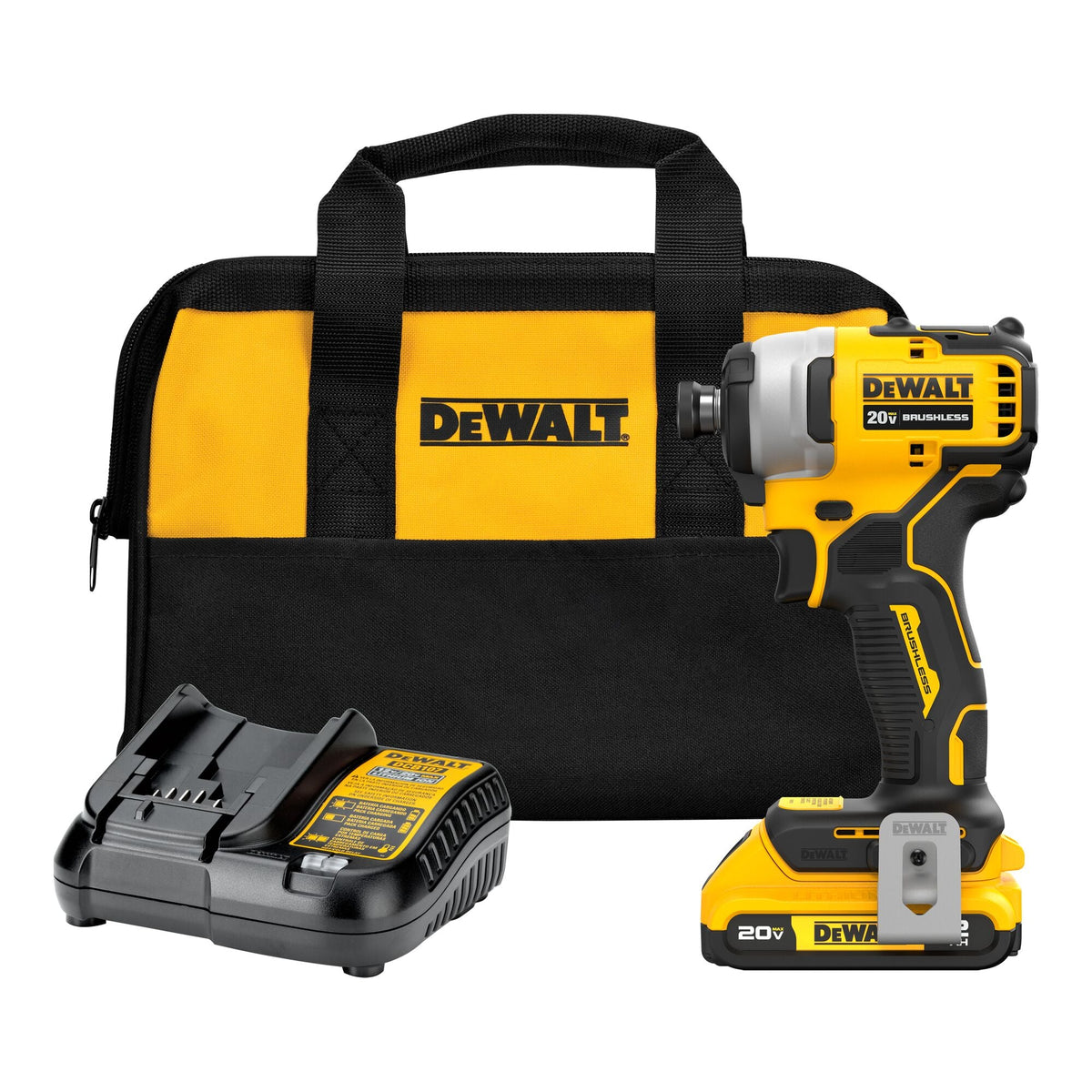 DeWalt DCF809D1 20V MAX Atomic Impact Driver - 2Ah Battery