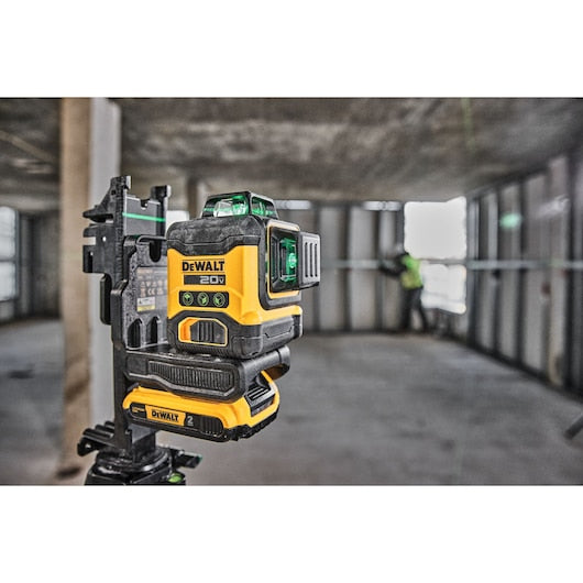 DEWALT DCLE34031B 20V 3 X 360 Line Laser - Green (Tool Only)