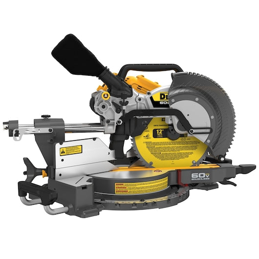 DEWALT DCS781B 60V MAX* Brushless Cordless 12 in. Double Bevel Sliding Miter Saw (Tool Only)