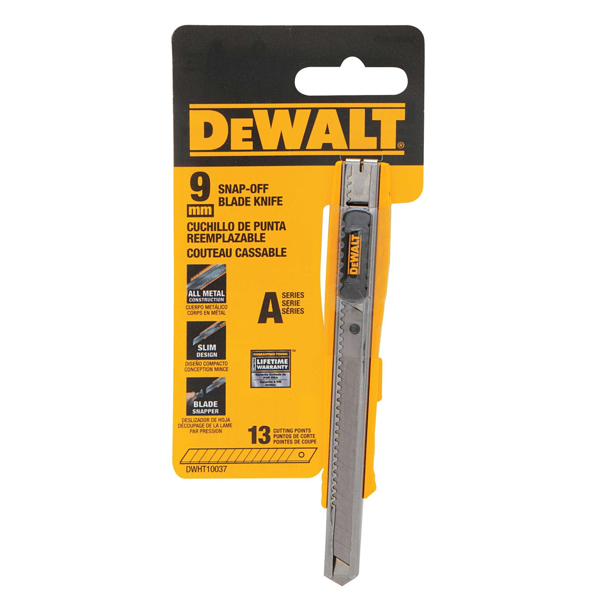 DeWalt DWHT10037 9mm Snap Off Knife