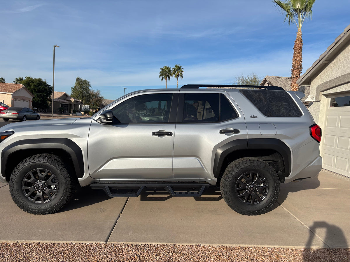 Acrylic C Pillar Mountain Range Emblem - 2024+ Tacoma / 2025+ 4Runner