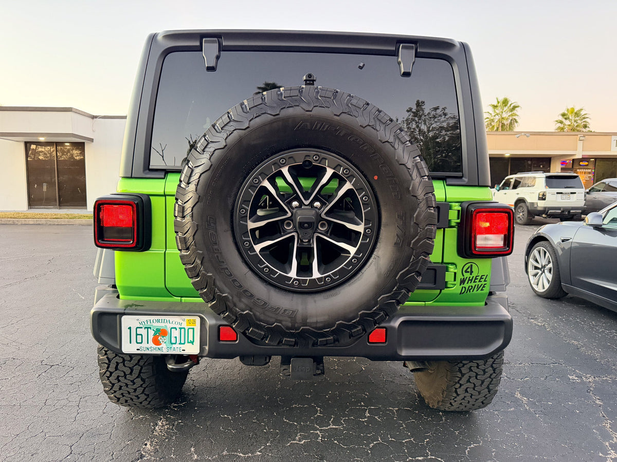 Halogen Tail Light Overlays - 2018+ Wrangler JL