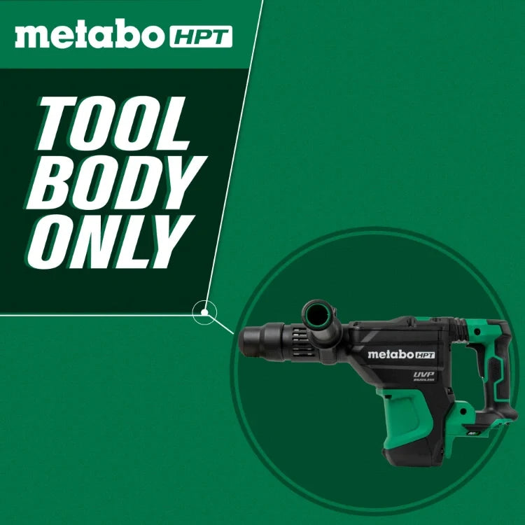 Metabo HPT DH3640DAQ2M 36V MultiVolt™ Brushless Cordless 1-9/16" SDS Max Rotary Hammer (Tool Body Only)