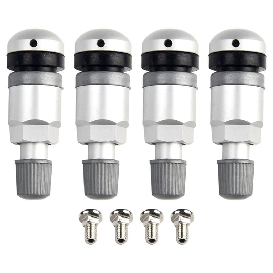 4pcs TPMS Tire Pressure Sensor Valve Stem Repair Kit | For BMW 5 Series Car Tubeless Wheel Tire Valve