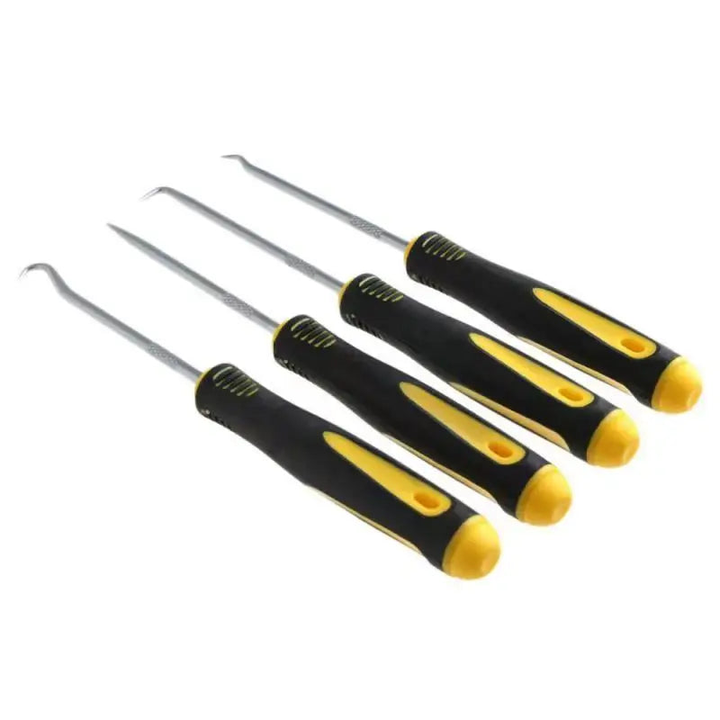 4 Pieces Long Pick & Hook Set | Gasket Puller Pick Tools for Removing Car Auto Oil Seal