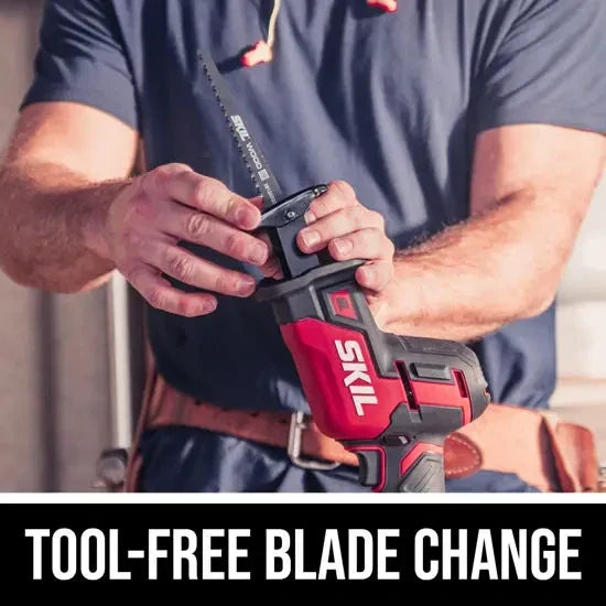 SKIL RS5825B-00 PWR CORE 20™ Brushless 20V Compact Reciprocating Saw (Tool Only)