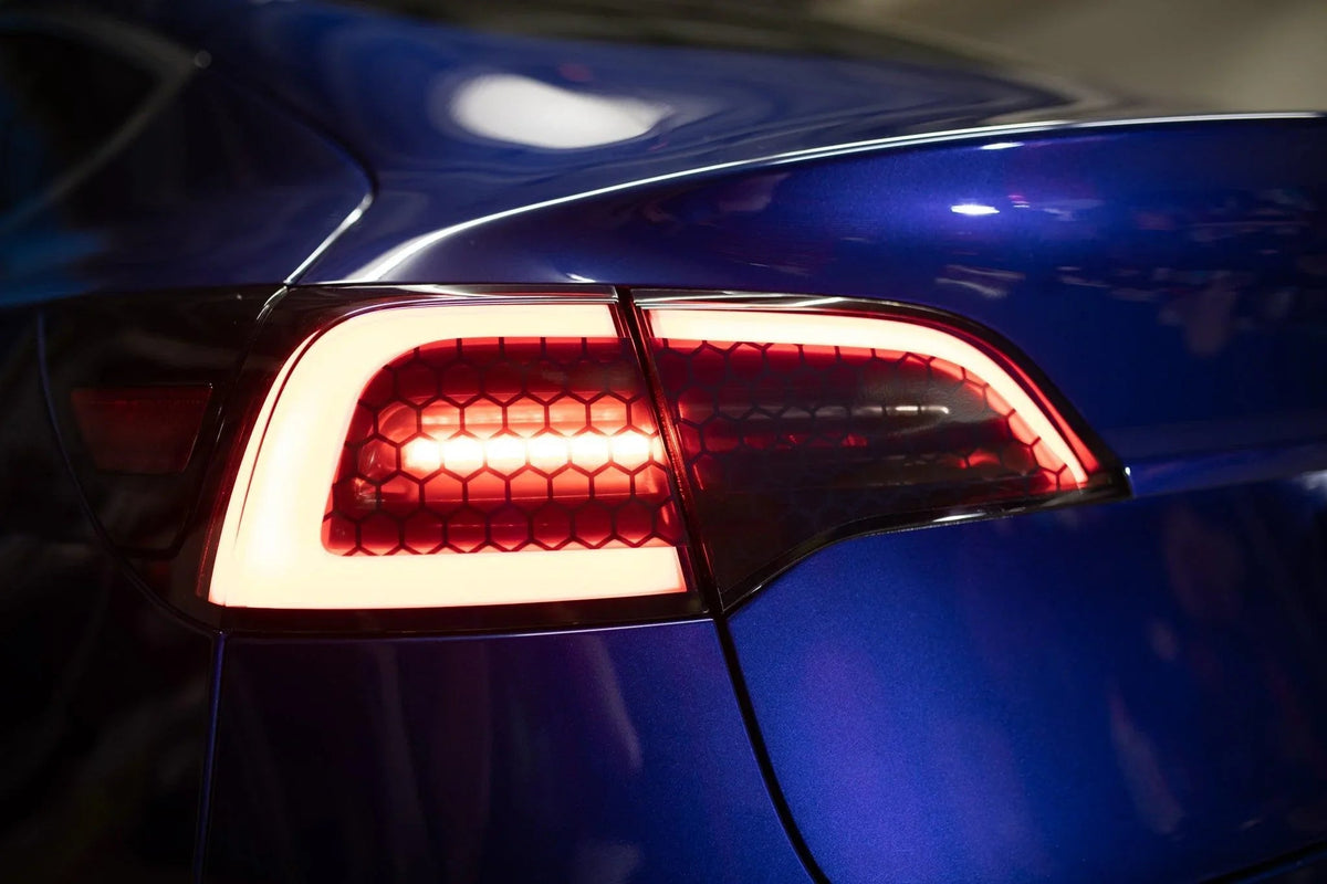 Aftermarket Taillight Overlays - 2017-2023 Tesla Model 3 / Model Y