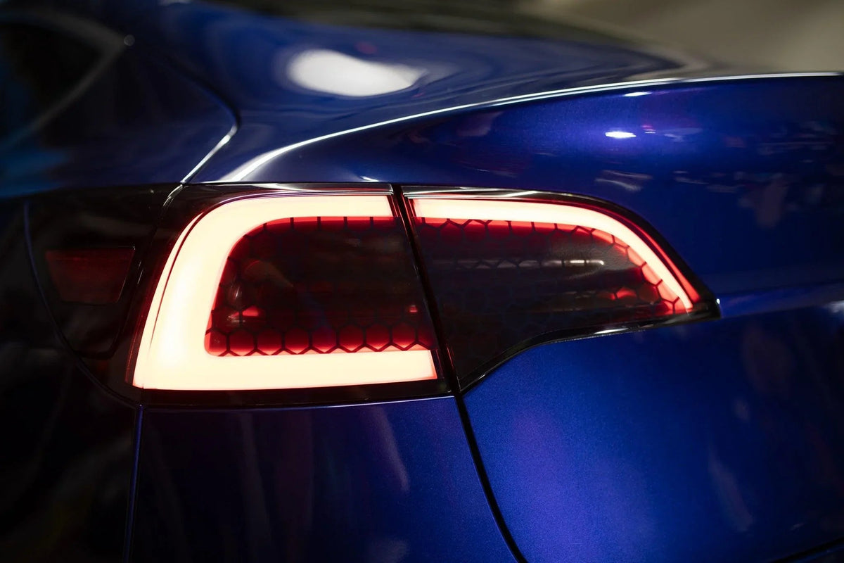 Aftermarket Taillight Overlays - 2017-2023 Tesla Model 3 / Model Y