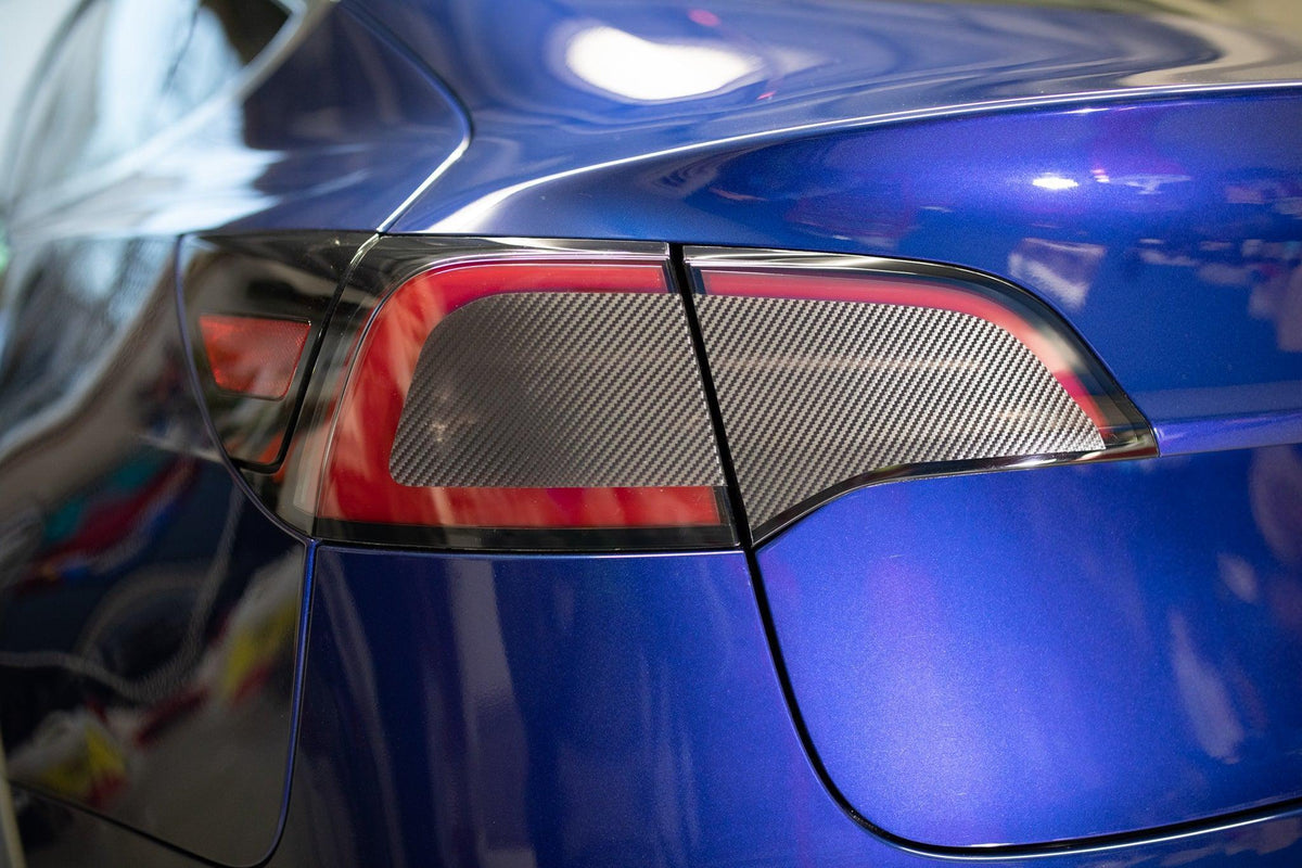 Aftermarket Taillight Overlays - 2017-2023 Tesla Model 3 / Model Y