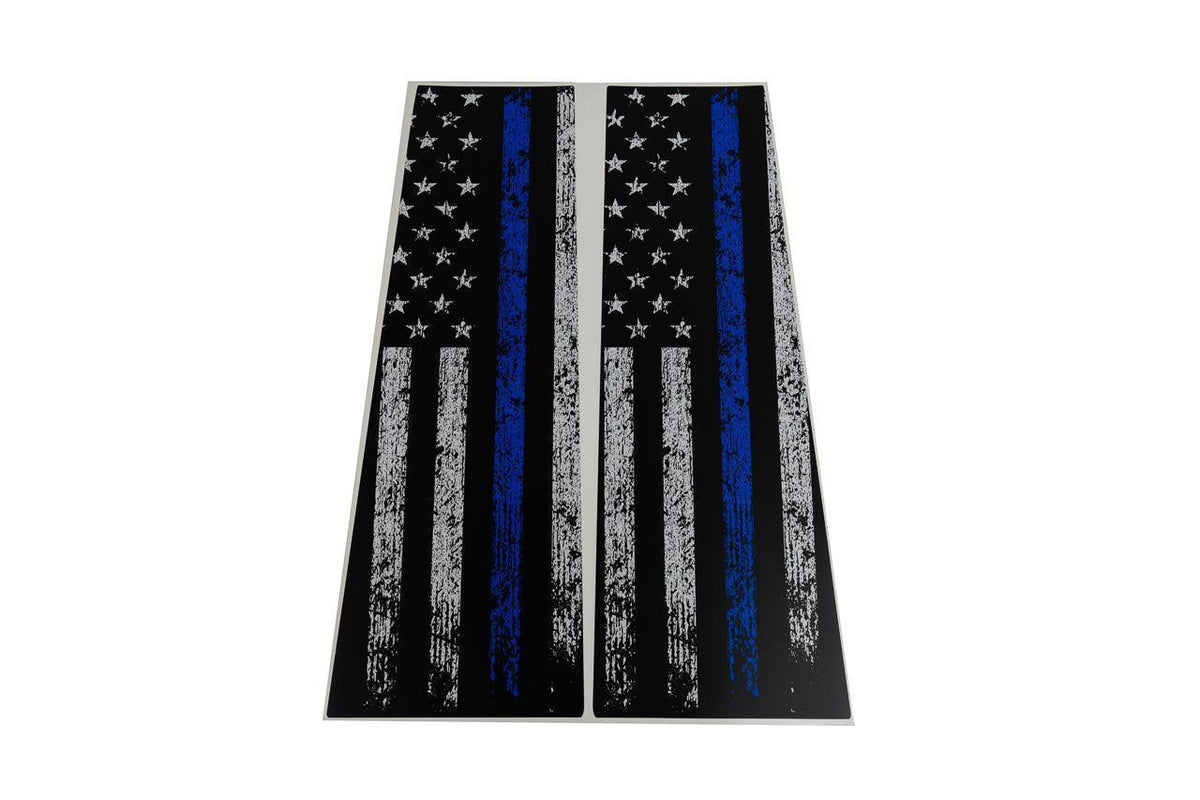 American Flag B Pillar Overlays - 2024+ Ranger