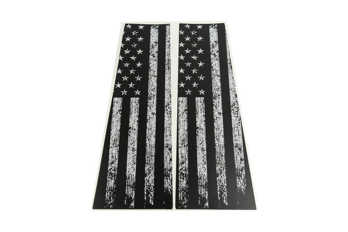 American Flag B Pillar Overlays - 2024+ Ranger