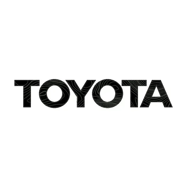 TOYOTA Topographic Rear Liftgate Emblem Inlays - 2025+ 4Runner