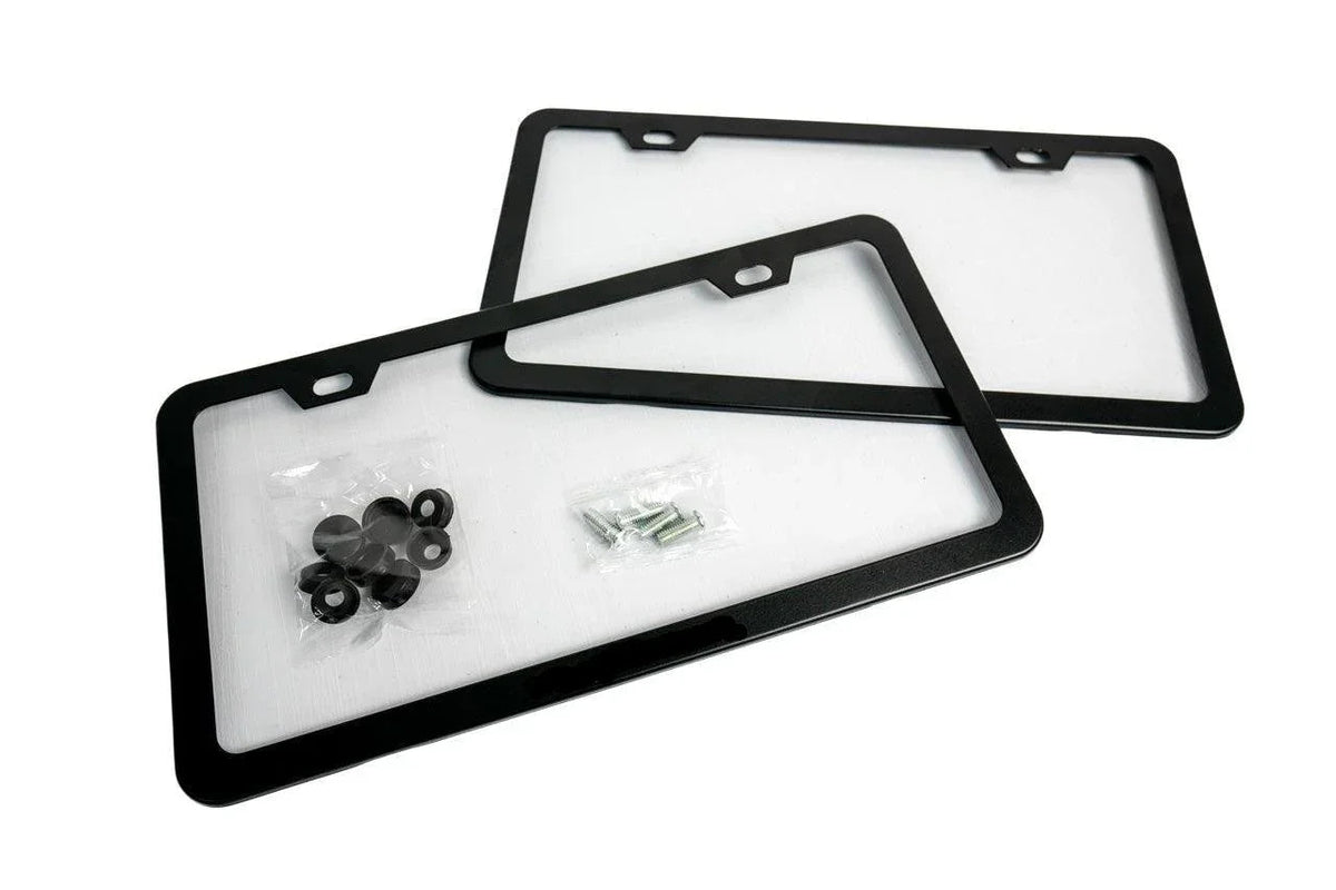 "Land Cruiser" Slim License Plate Frame - Black, Pair